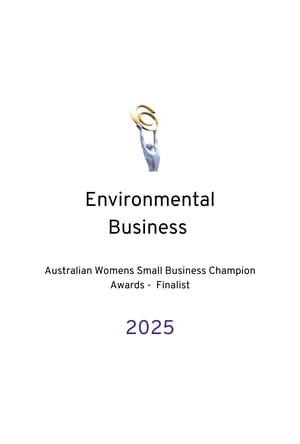 AWSBC Environmental Business Finalist  Award