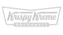 KrispyKreme logo black and white