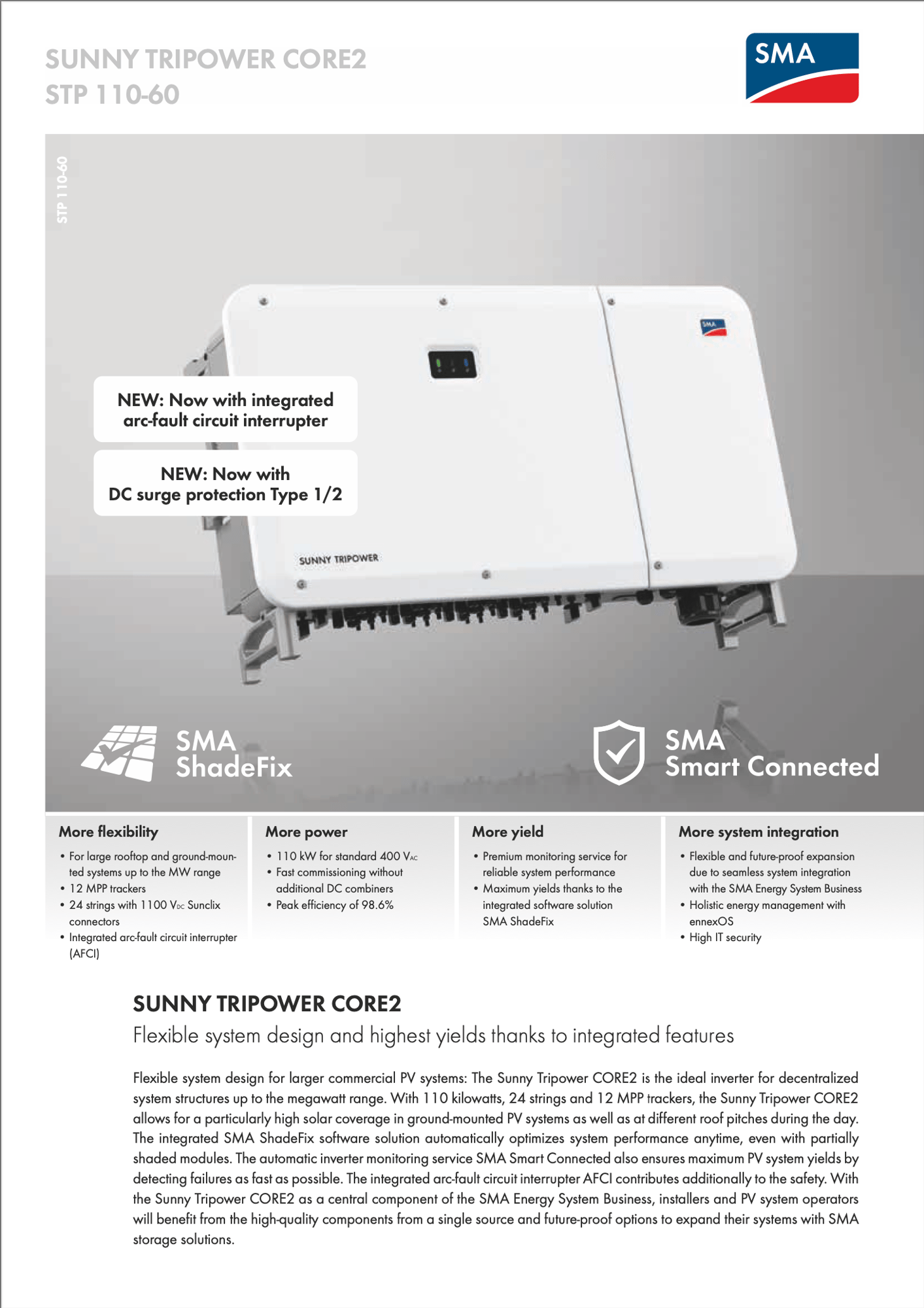 SMA Sunny Tripower Core2 Inverter